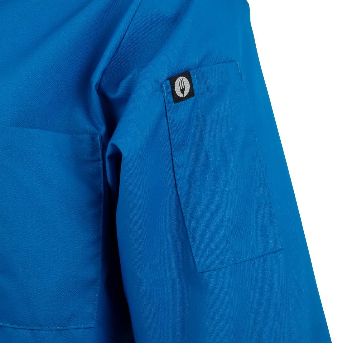 Chef Works Blue Unisex Chefs Jacket - Image 6