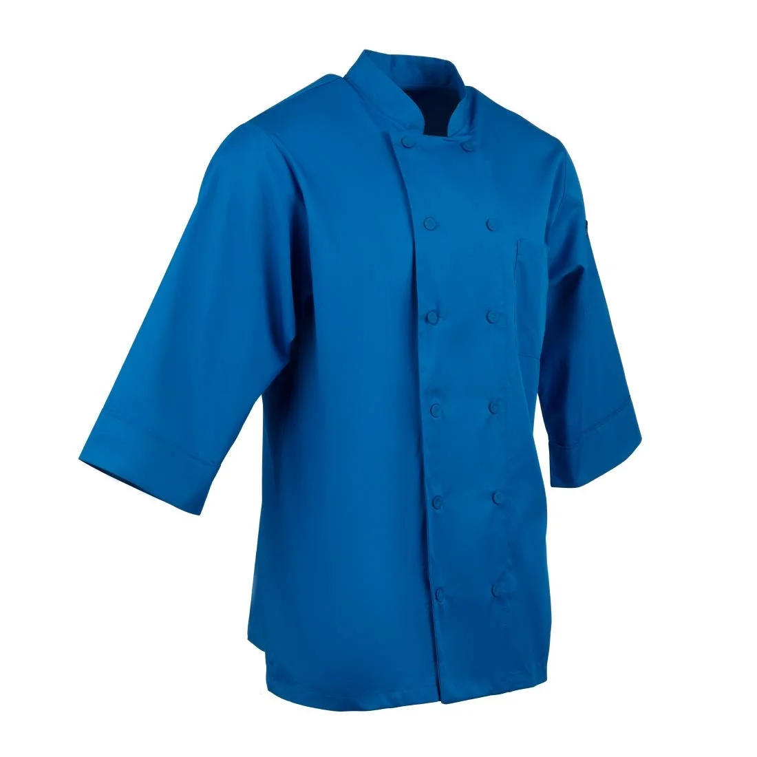 Chef Works Blue Unisex Chefs Jacket - Image 7