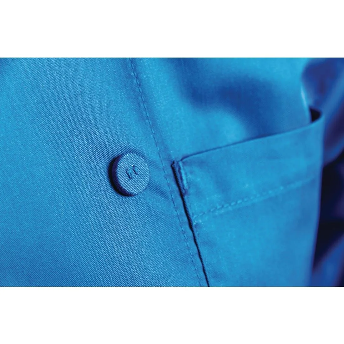 Chef Works Blue Unisex Chefs Jacket - Image 11