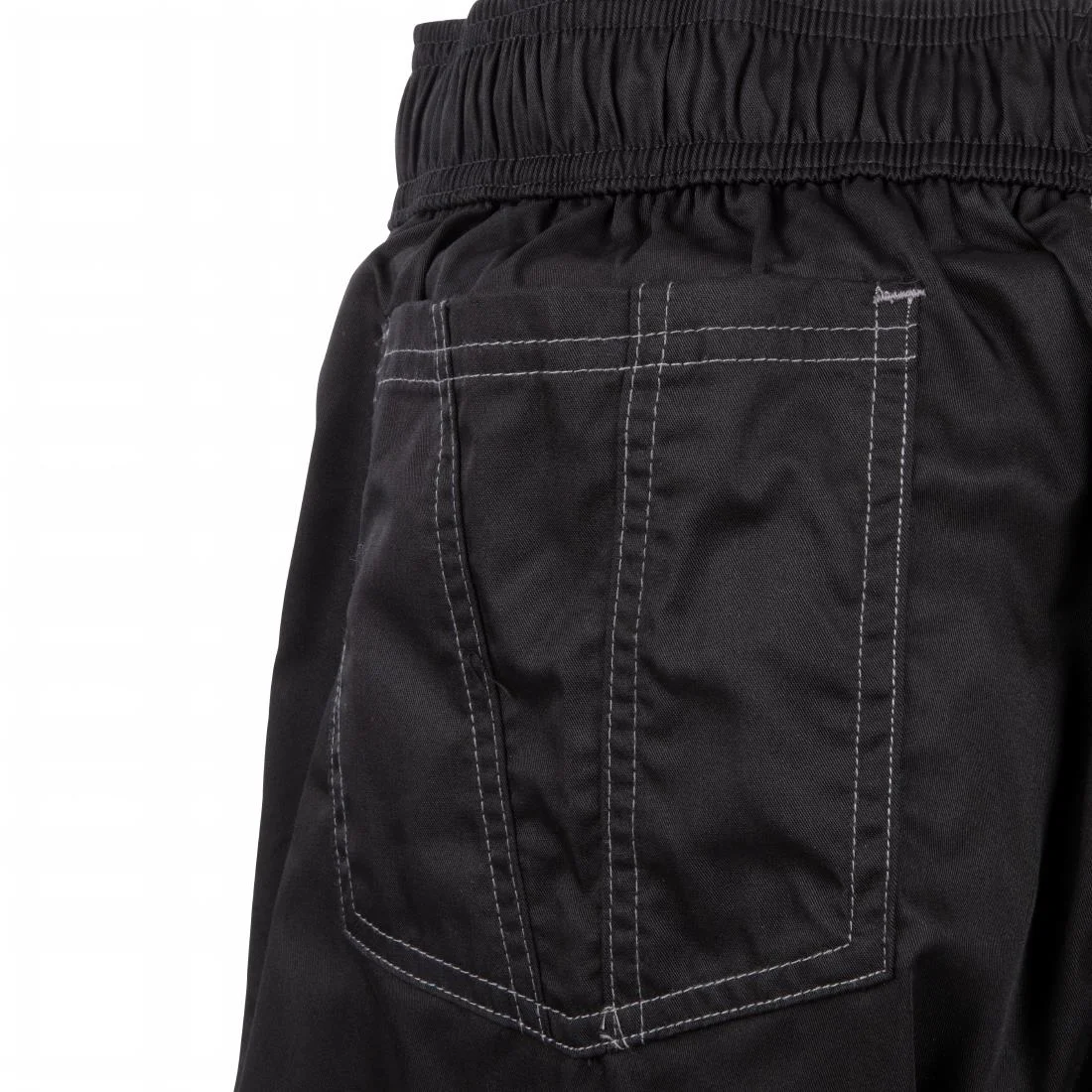 Chef Works Unisex Cool Vent Baggy Chefs Trousers Black - Image 9