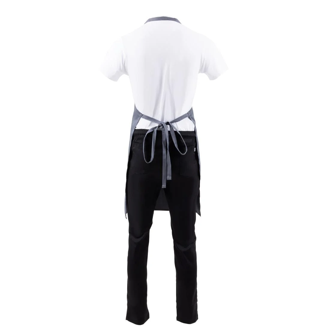 Chef Works Bib Apron Grey - Image 11