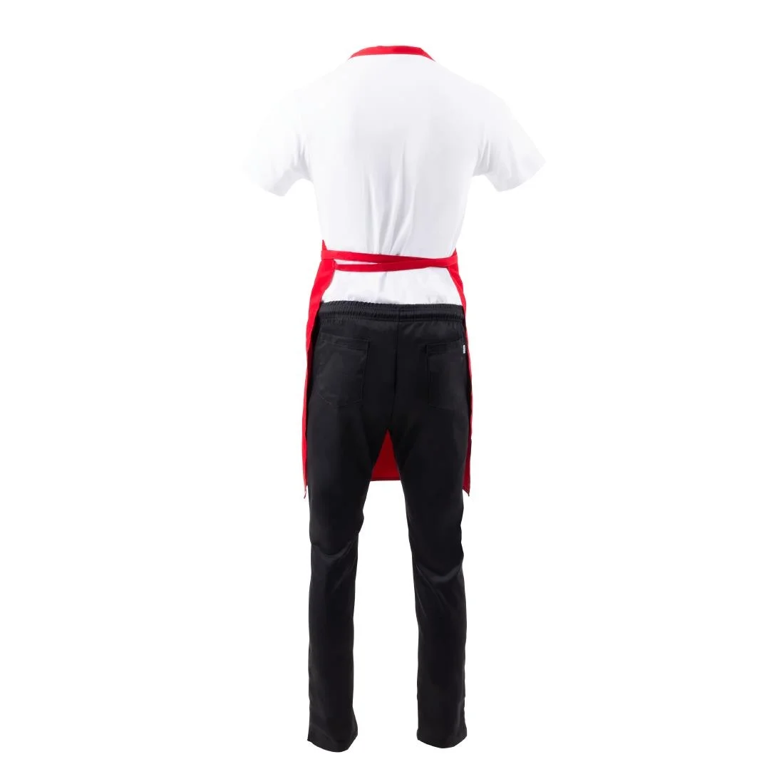 Chef Works Bib Apron Red - Image 13