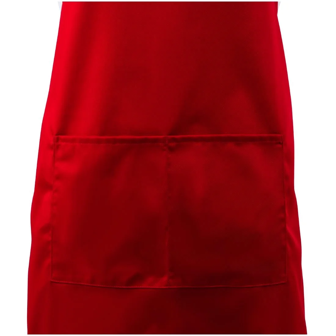 Chef Works Bib Apron Red - Image 15