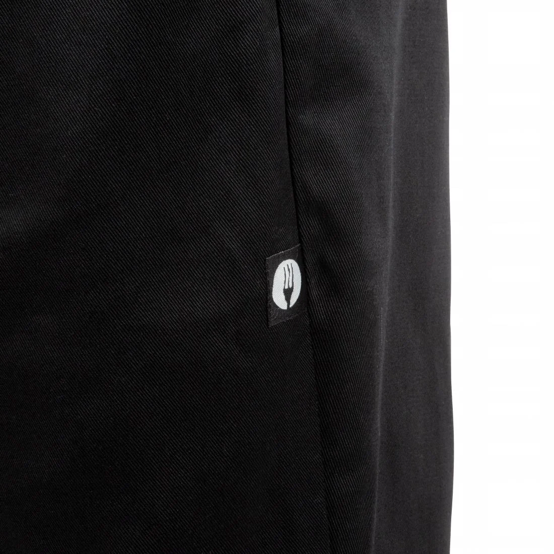 Chef Works Womens Basic Baggy Chefs Trousers Black - Image 3