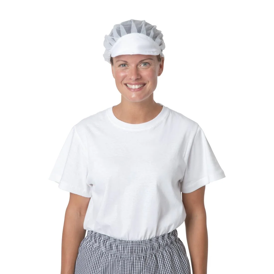 Whites Net Peaked Hat White - Image 7