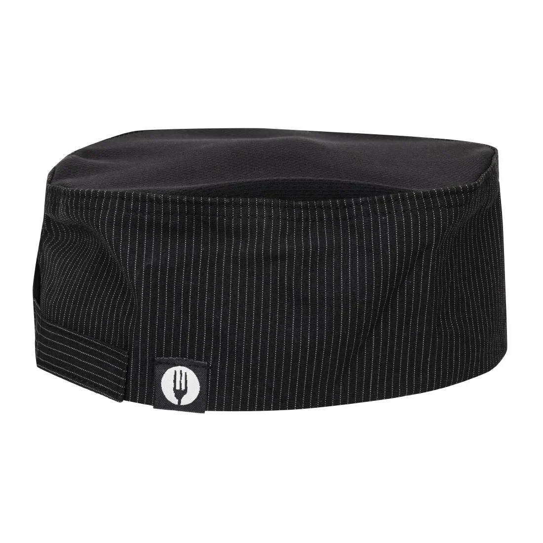 Chef Works Cool Vent Pinstripe Beanie Hat - Image 5