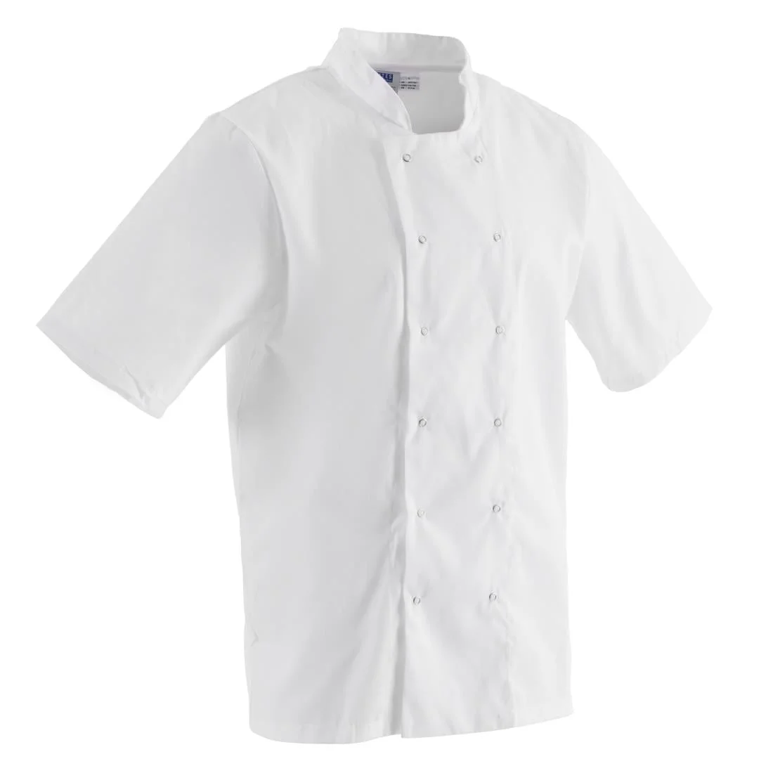 Whites Boston Unisex Chef Jackets Short Sleeve White (5 Pack) - Image 2