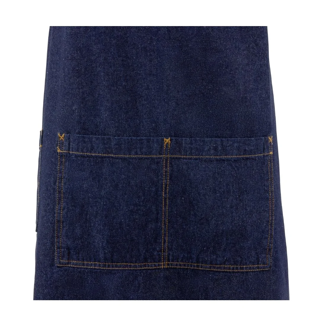 Chef Works Urban Memphis Wide Bib Apron Indigo - Image 10