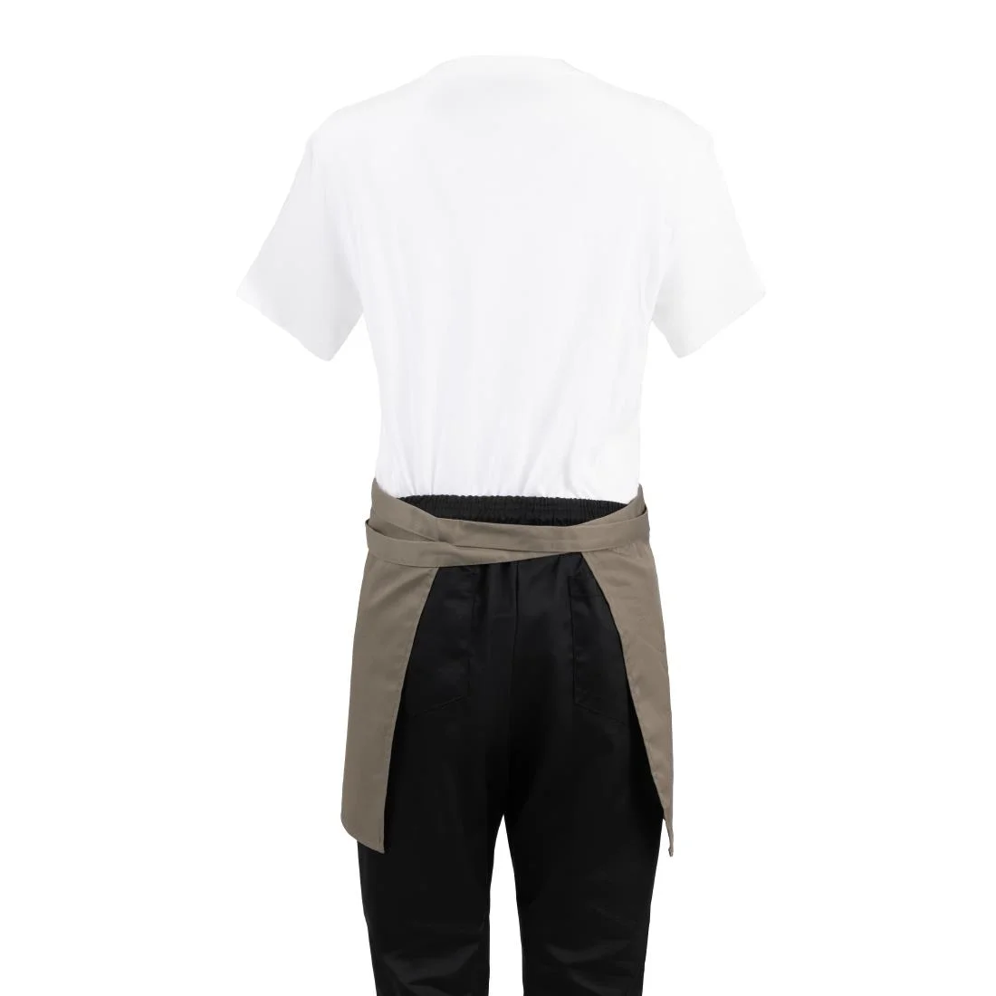 Whites Short Bistro Apron Olive - Image 11