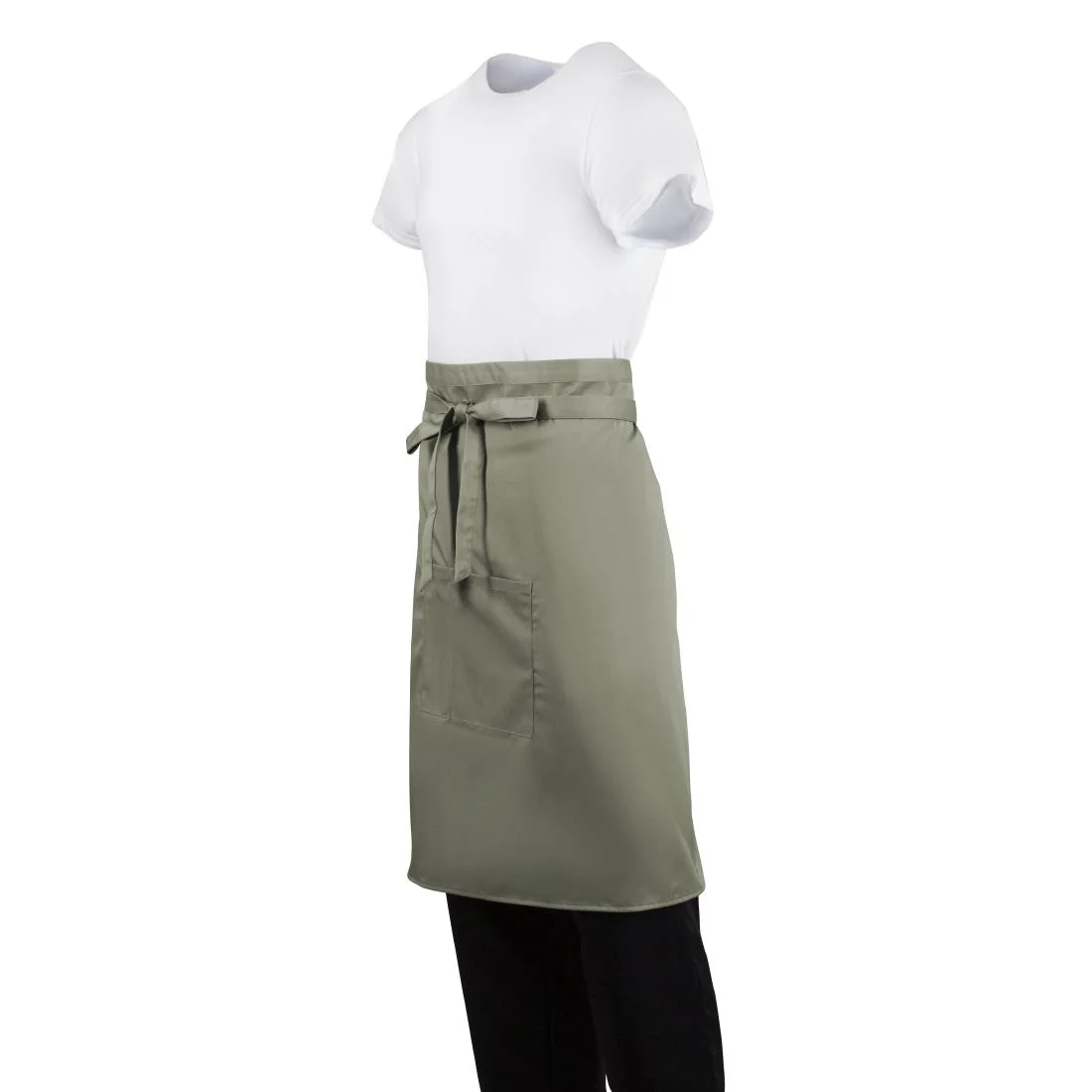 Whites Regular Bistro Apron Olive - Image 6