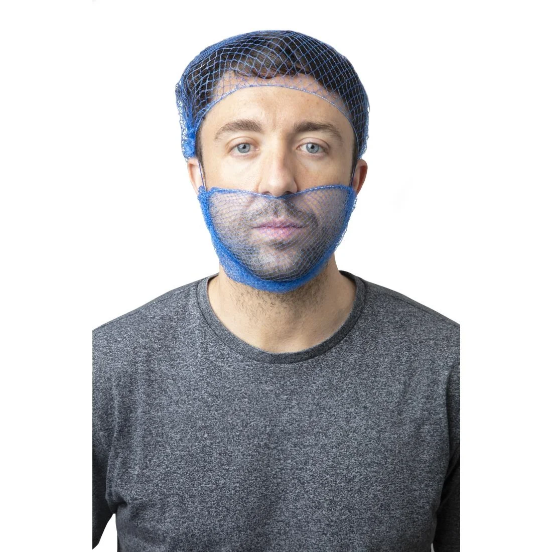 Lion Haircare Beard Snood Light Blue - Image 2