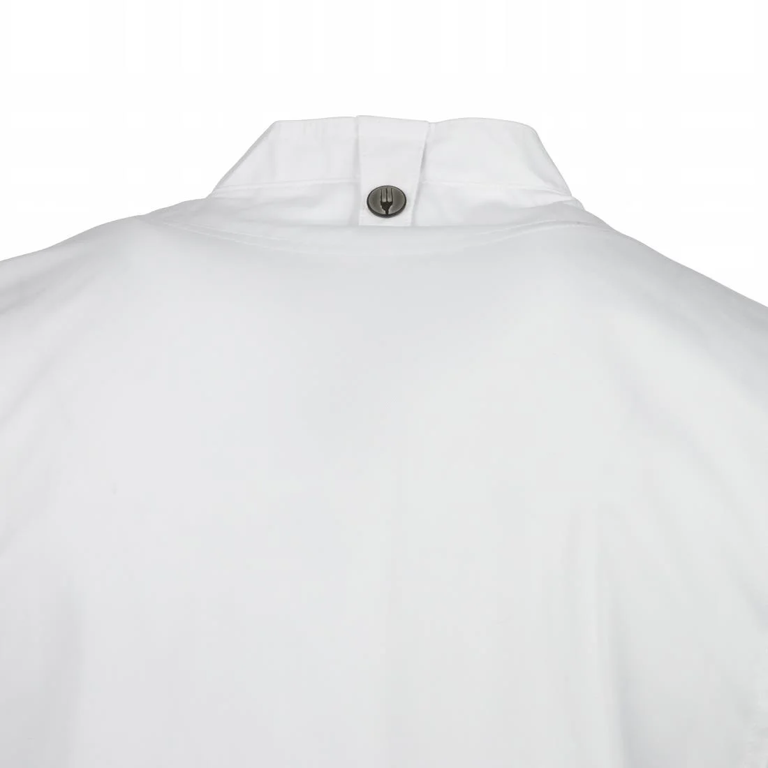 Chef Works Springfield Zipper White Mens Chefs Jacket - Image 6