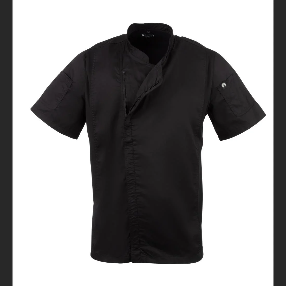 Chef Works Springfield Mens Chef Jacket Black - Image 10