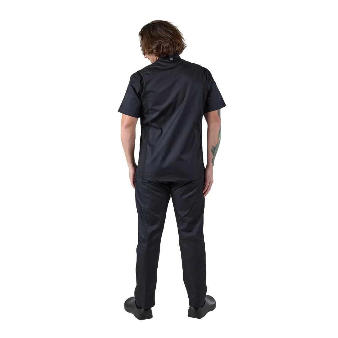 Chef Works Springfield Mens Chef Jacket Black - Image 11