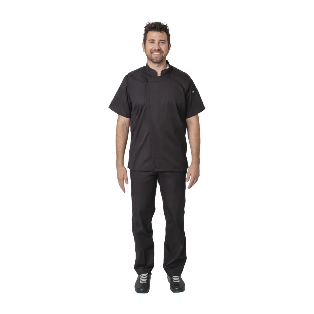 Chef Works Springfield Mens Chef Jacket Black - Image 13