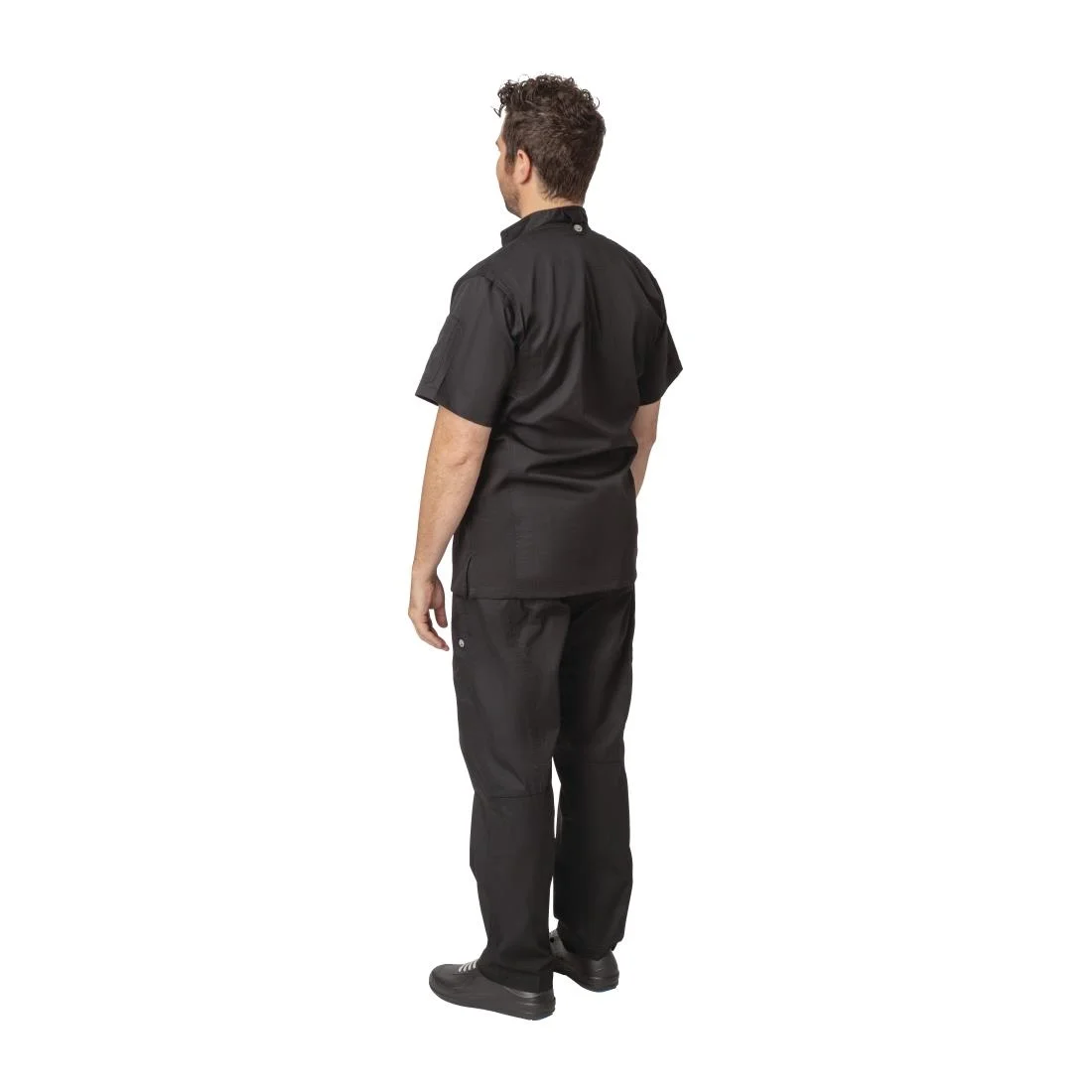 Chef Works Springfield Mens Chef Jacket Black - Image 14