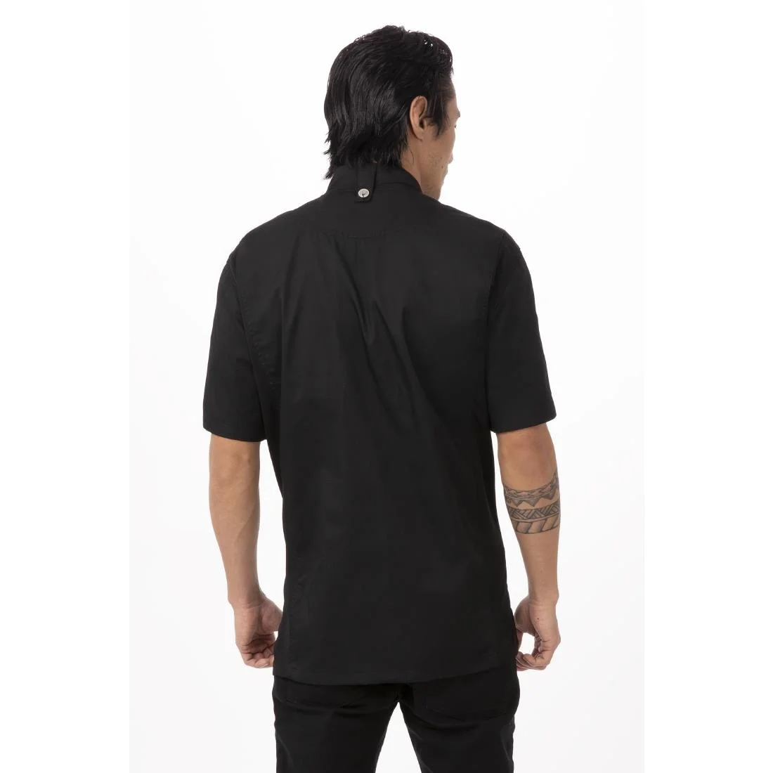 Chef Works Springfield Mens Chef Jacket Black - Image 15
