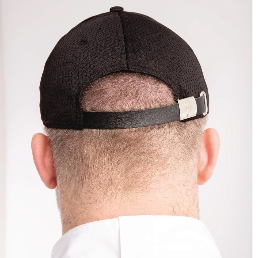 Chef Works Cool Vent Baseball Cap Black - Image 2