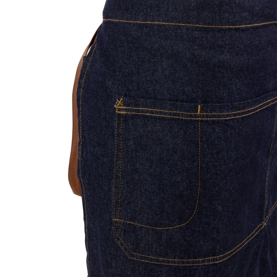Chef Works Urban Memphis Half Bistro Apron Indigo - Image 9