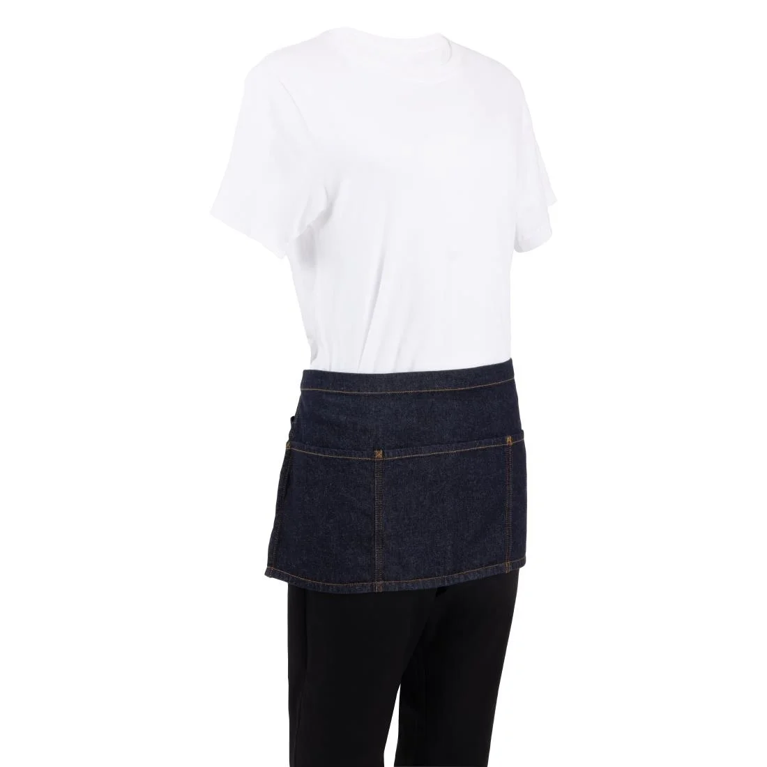 Chef Works Urban Memphis Waist Apron Indigo - Image 4