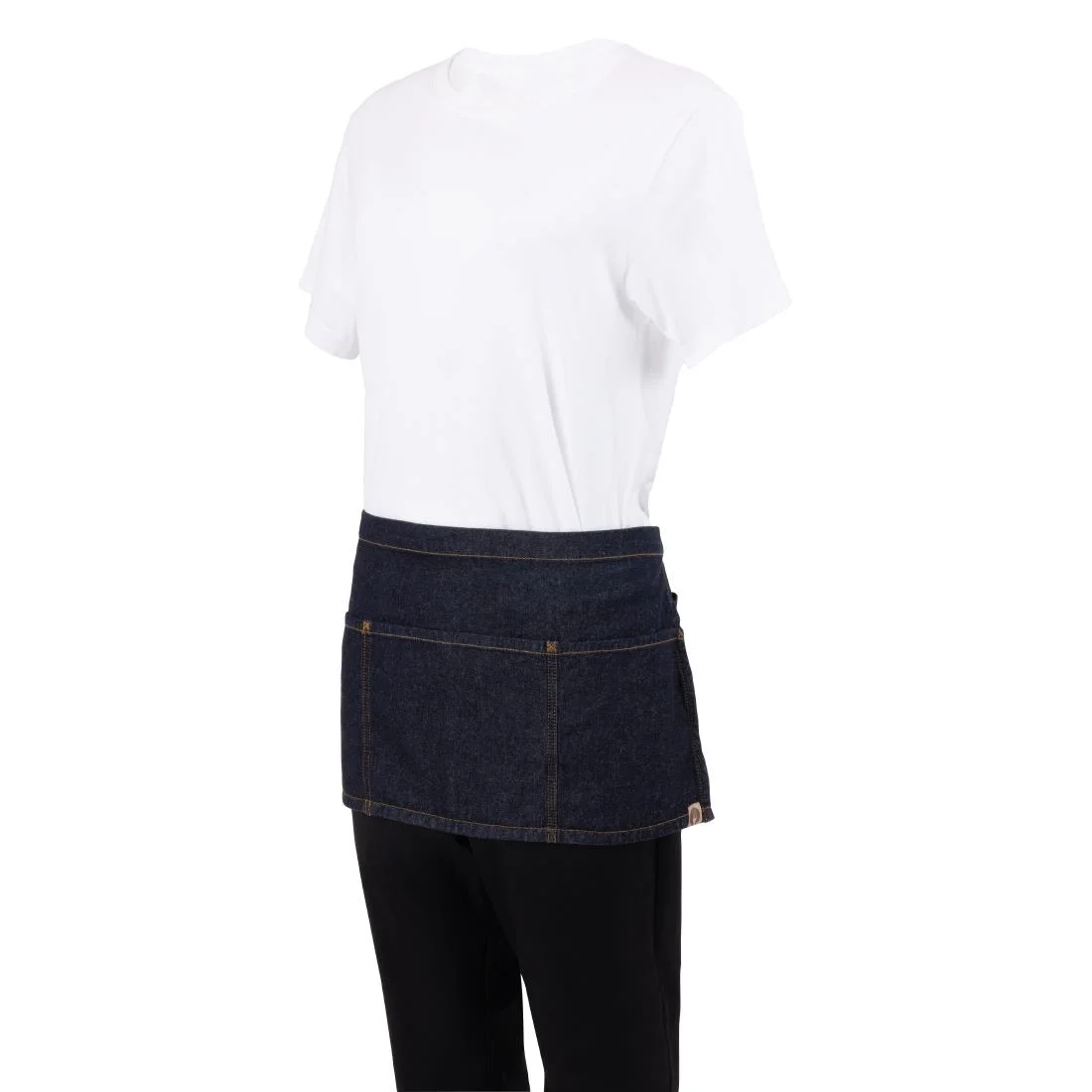 Chef Works Urban Memphis Waist Apron Indigo - Image 5