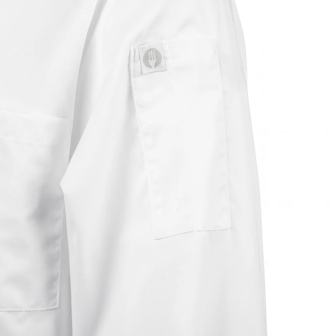 Chef Works Calgary Long Sleeve Cool Vent Unisex Chefs Jacket White - Image 5