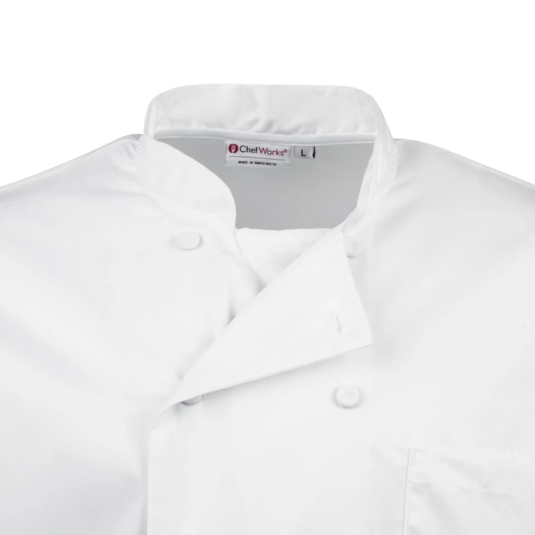 Chef Works Calgary Long Sleeve Cool Vent Unisex Chefs Jacket White - Image 9