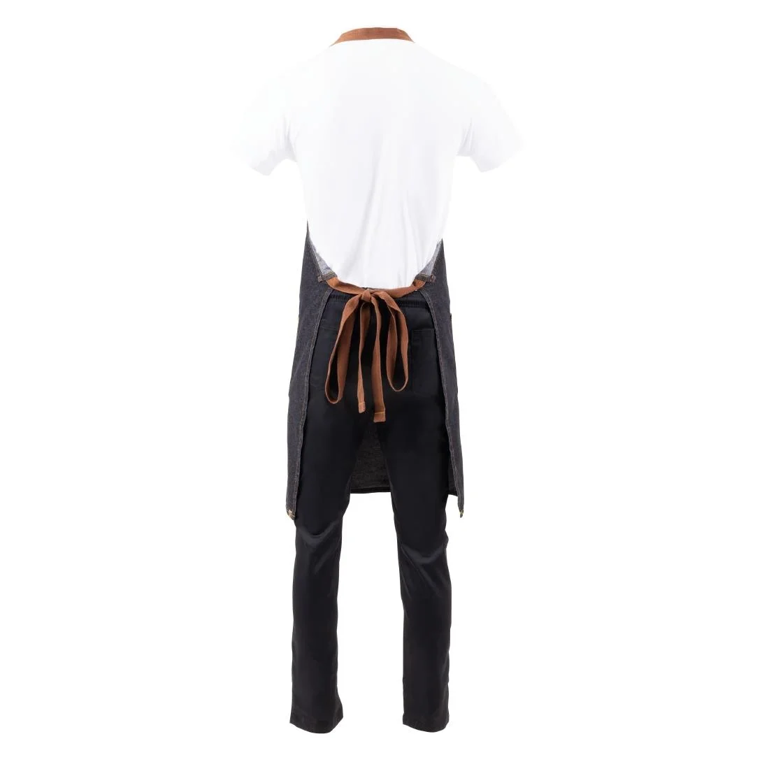 Chef Works Urban Memphis Bib Apron Indigo - Image 6