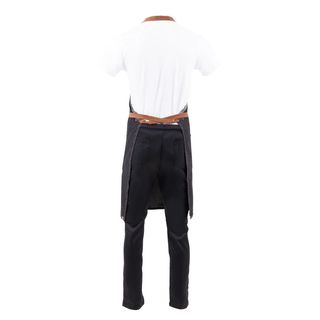 Chef Works Urban Memphis Bib Apron Indigo - Image 8