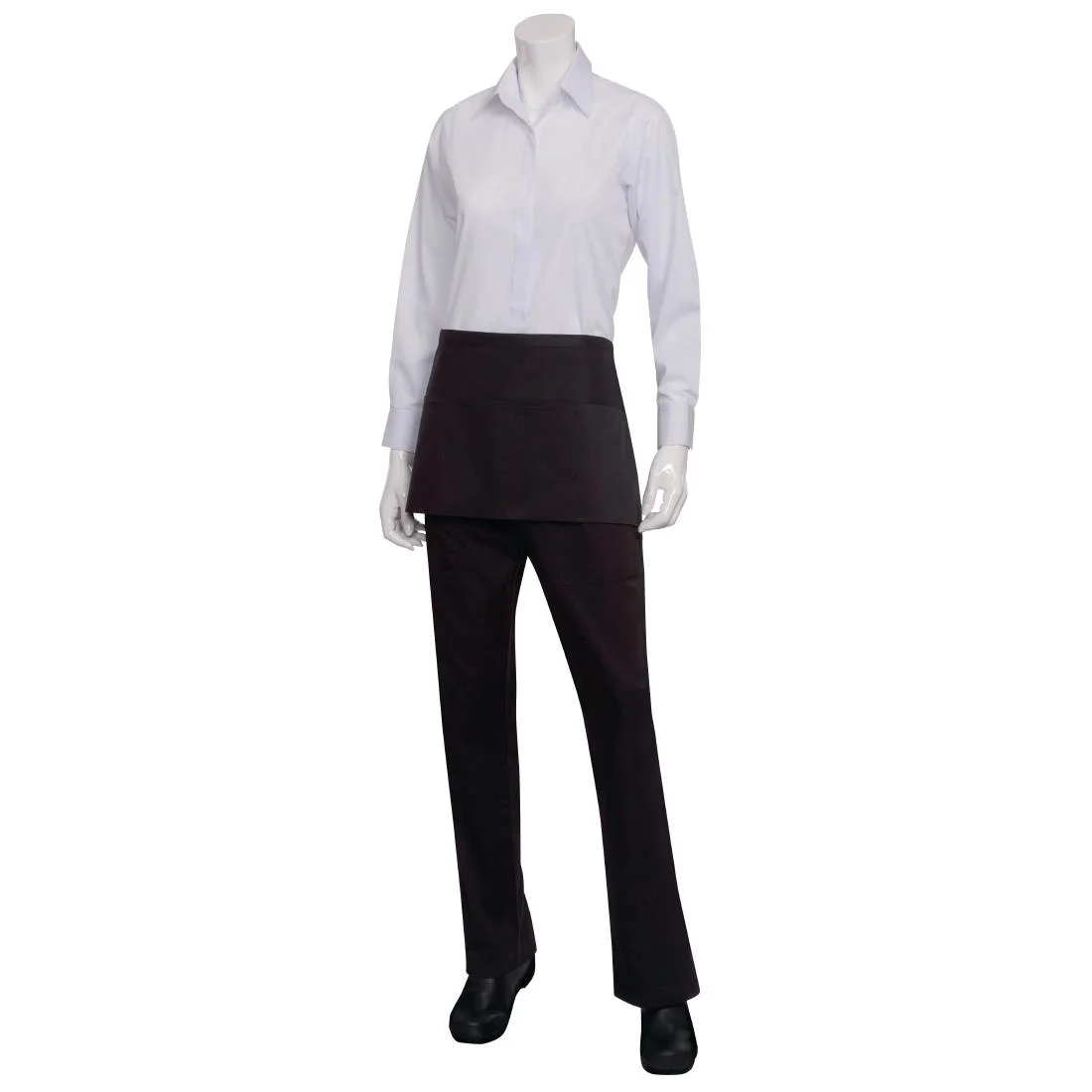 Chef Works Waist Apron Black - Image 2