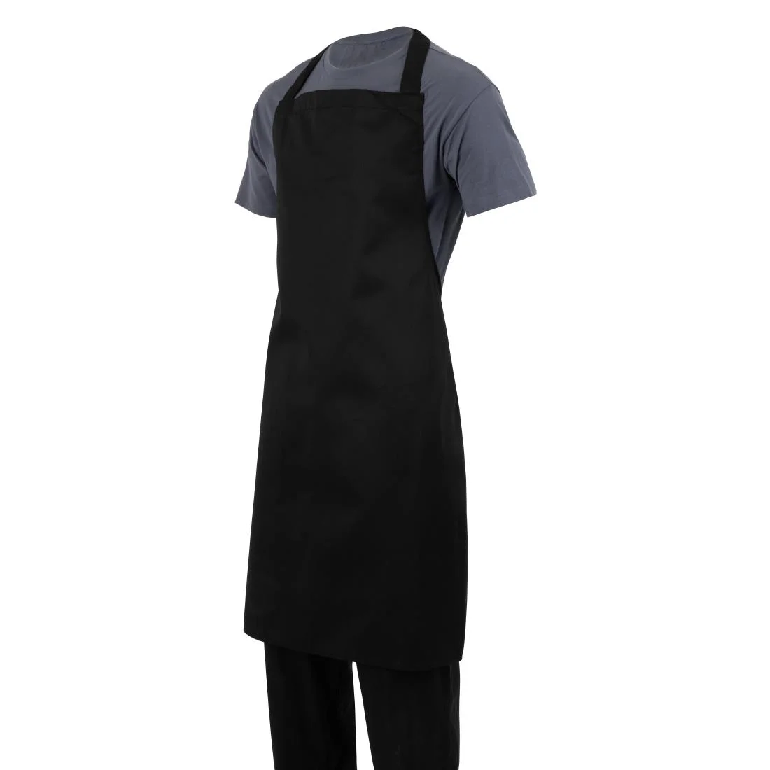 Whites Polycotton Bib Apron Black XL - Image 6