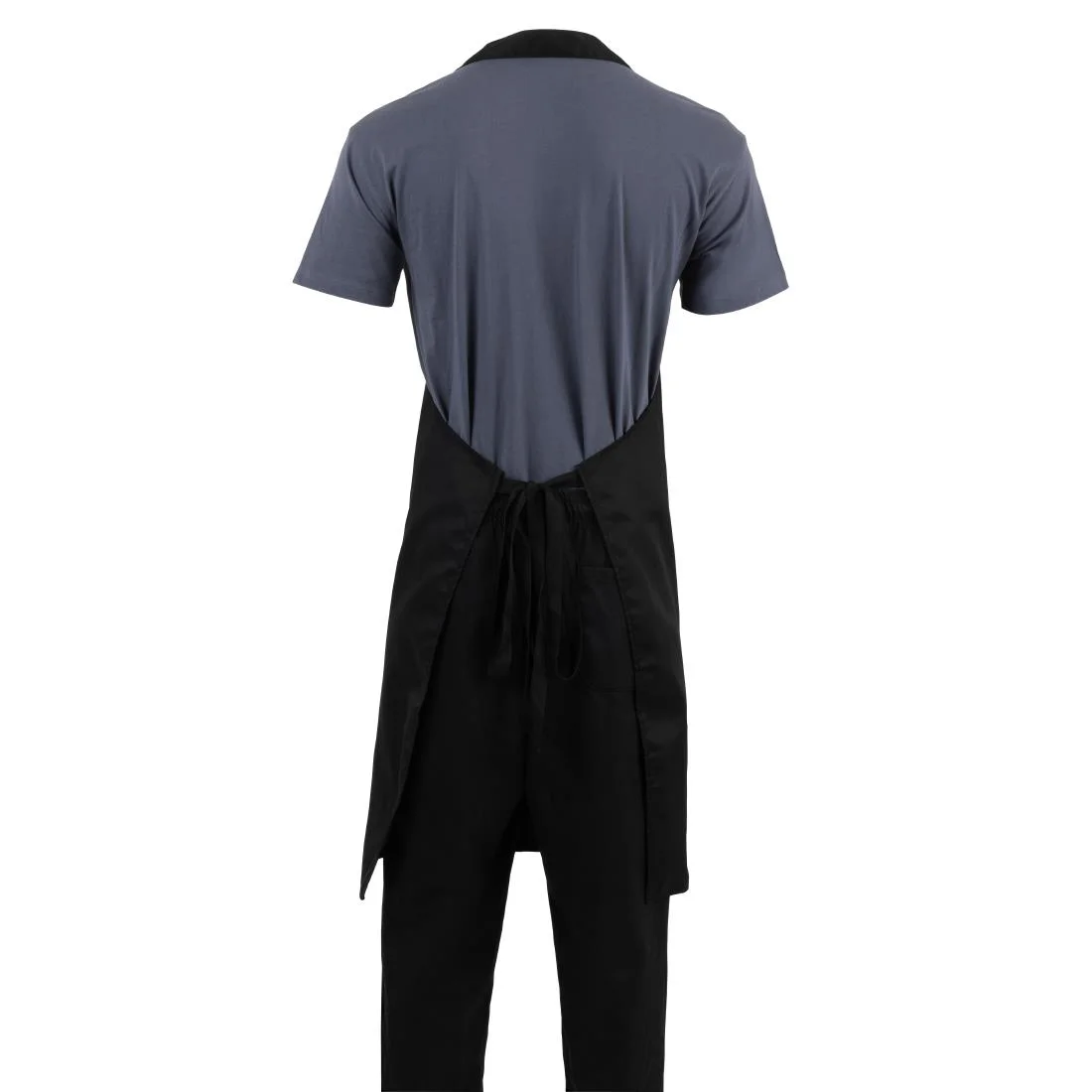 Whites Polycotton Bib Apron Black XL - Image 7