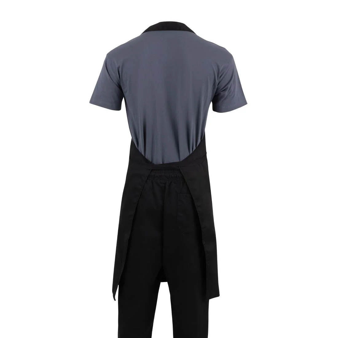 Whites Polycotton Bib Apron Black XL - Image 9