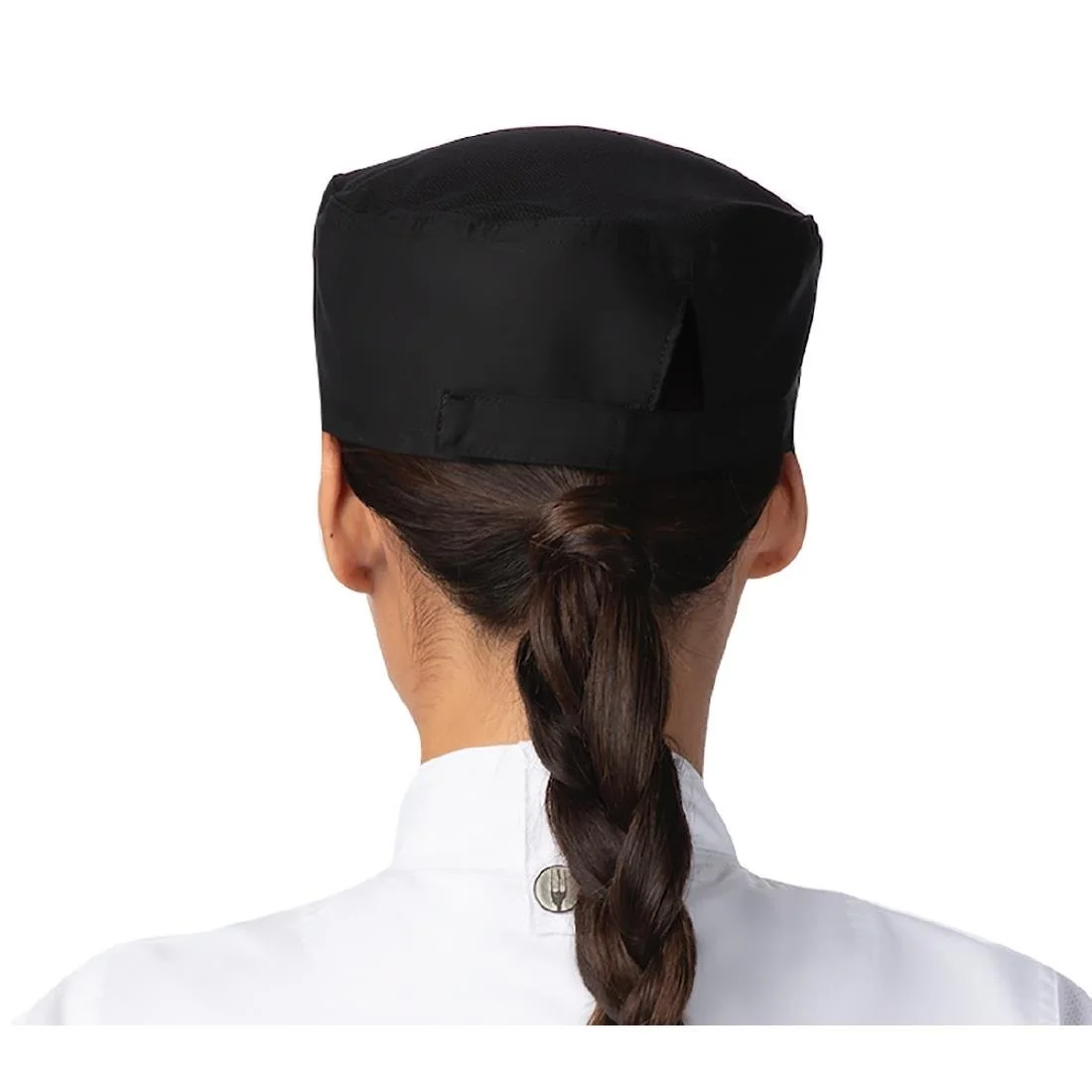 Chef Works Recycled Cool Vent Beanie Black - Image 2