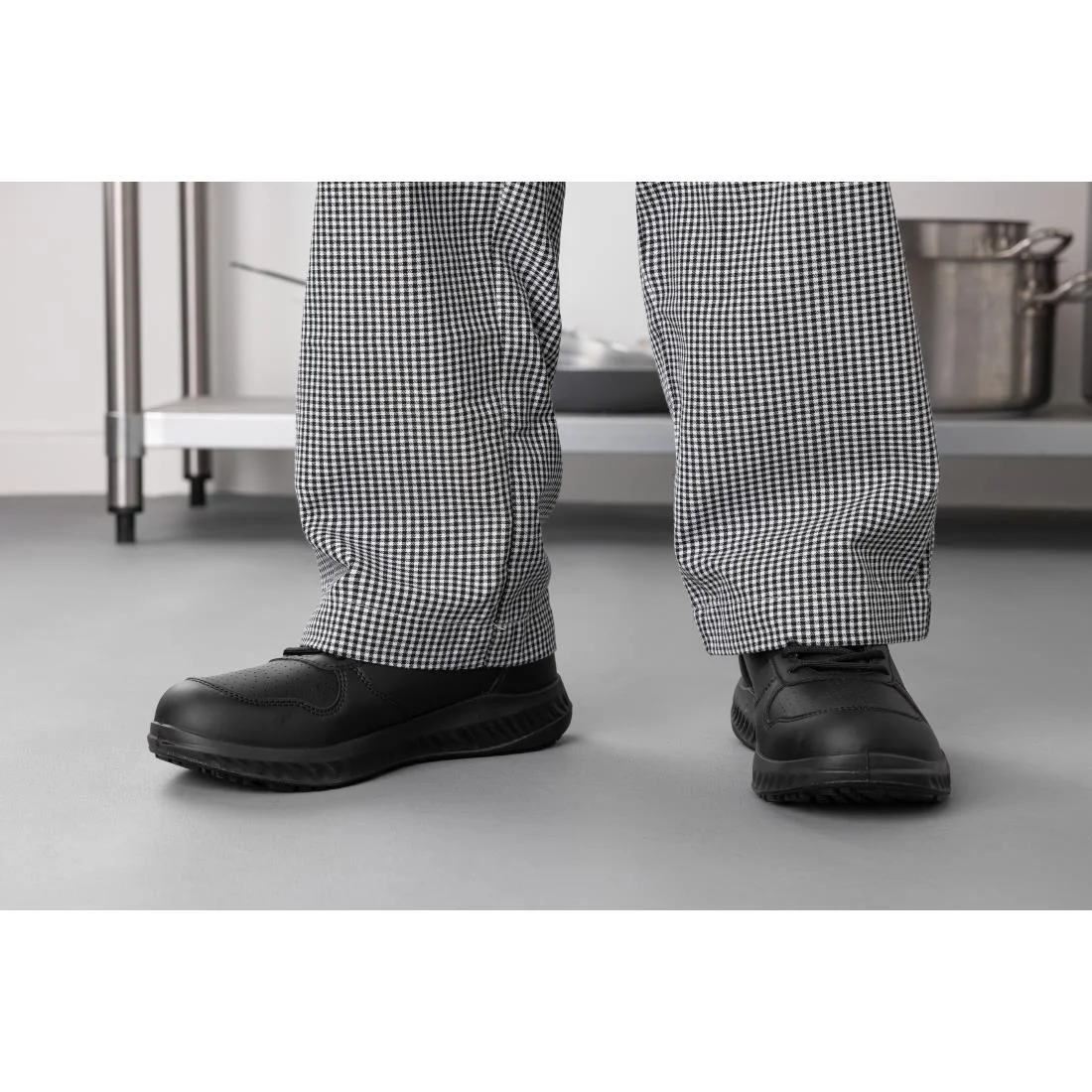 Slipbuster Recycled Microfibre Trainers Matte Black - Image 3