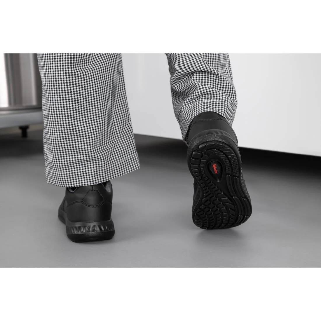 Slipbuster Recycled Microfibre Trainers Matte Black - Image 4