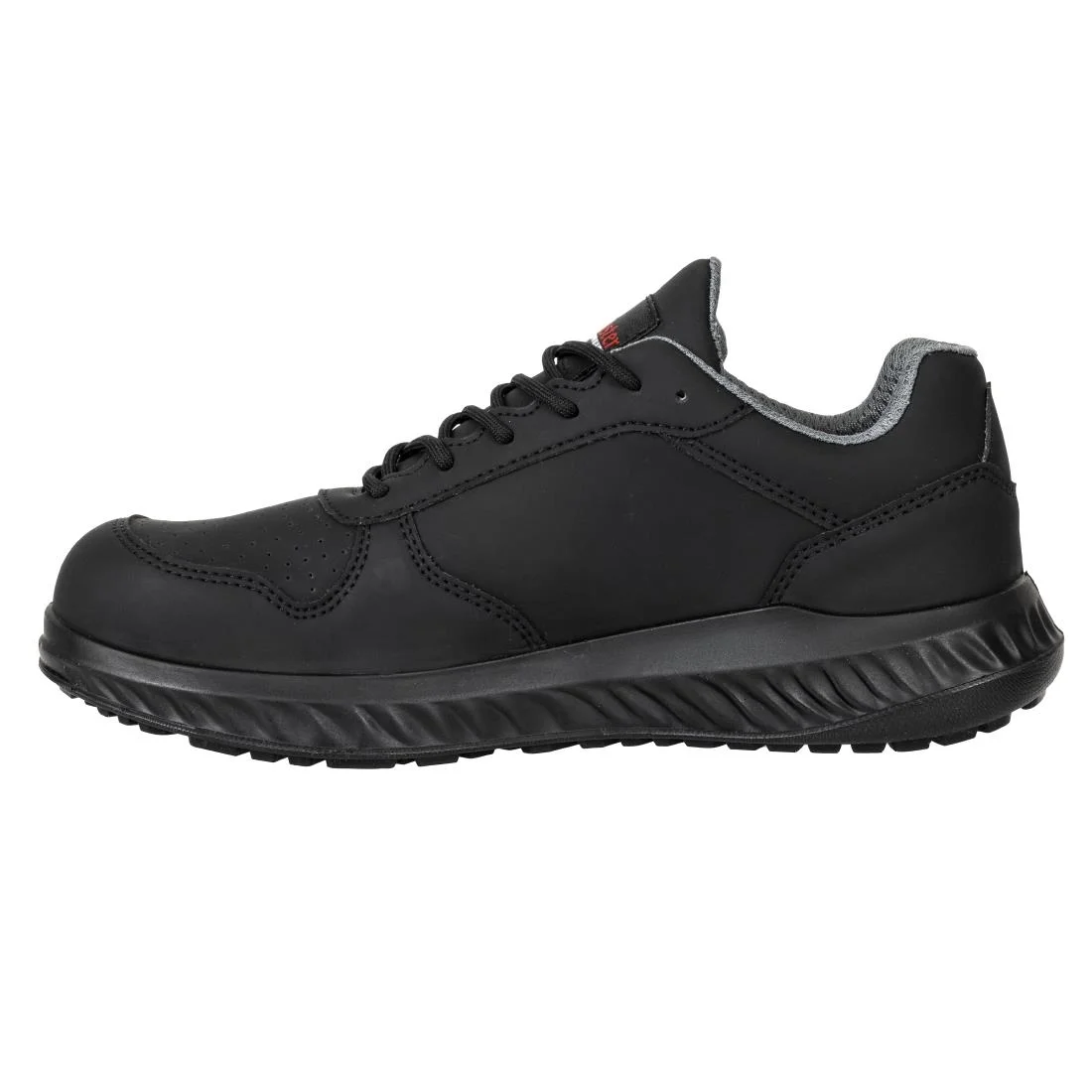 Slipbuster Recycled Microfibre Trainers Matte Black - Image 9