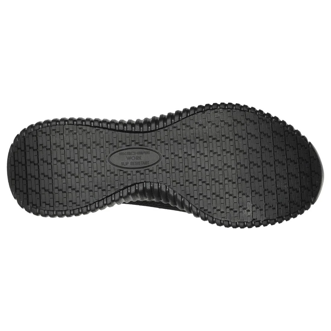 Skechers Womens Cessnock Slip In Shoes Black - Image 3