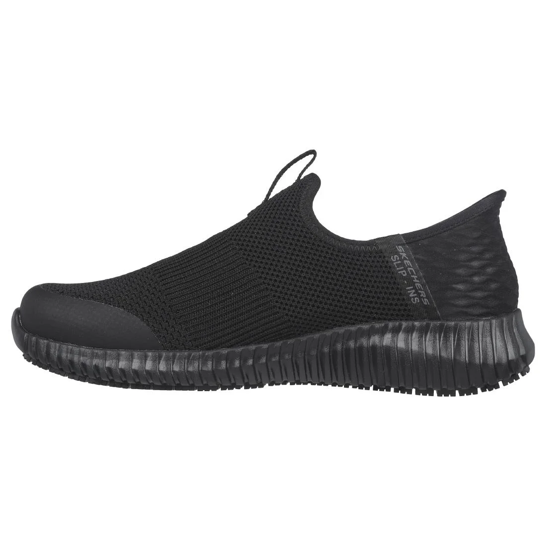 Skechers Womens Cessnock Slip In Shoes Black - Image 4