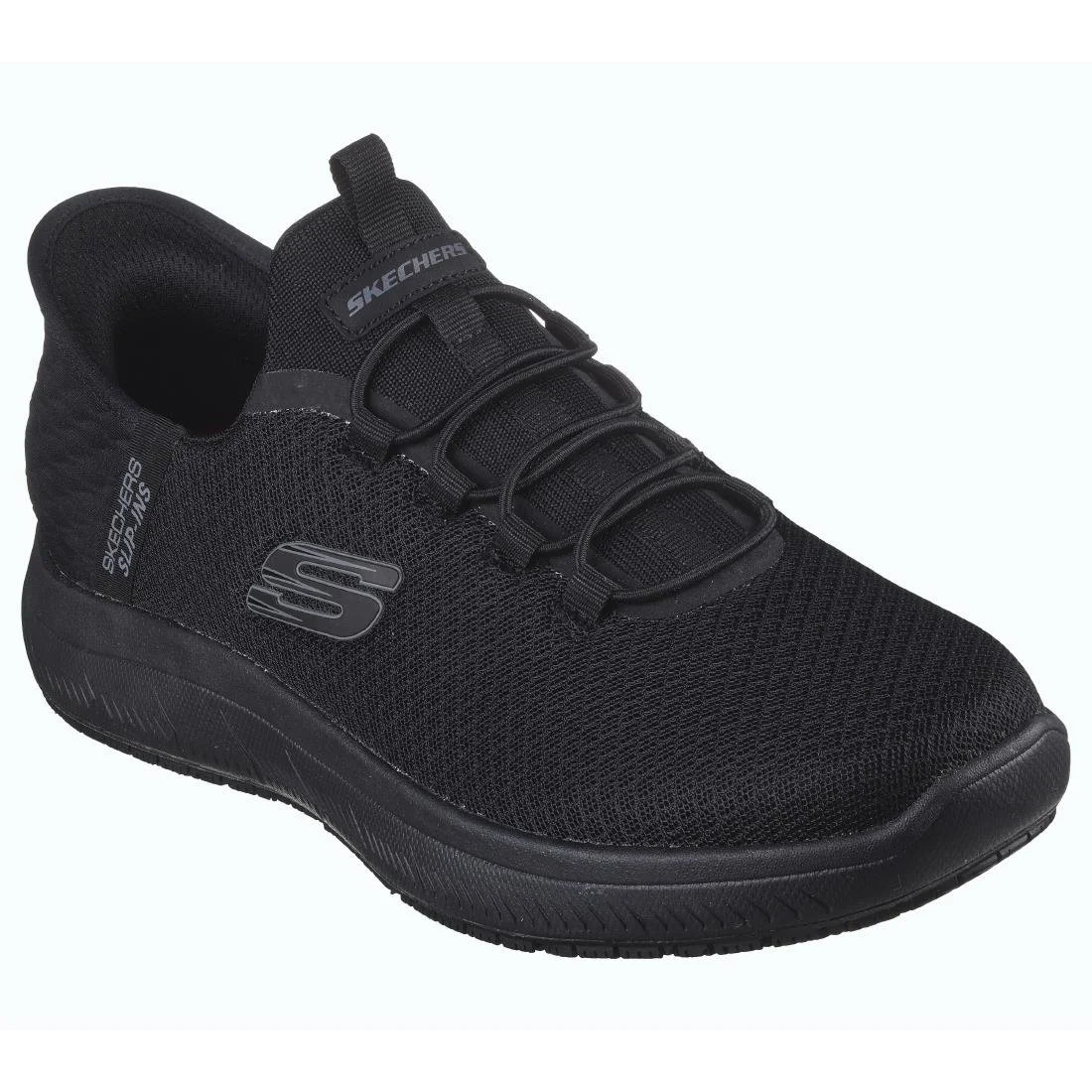 Skechers Mens Summit SR Slip Ins Black - Image 1