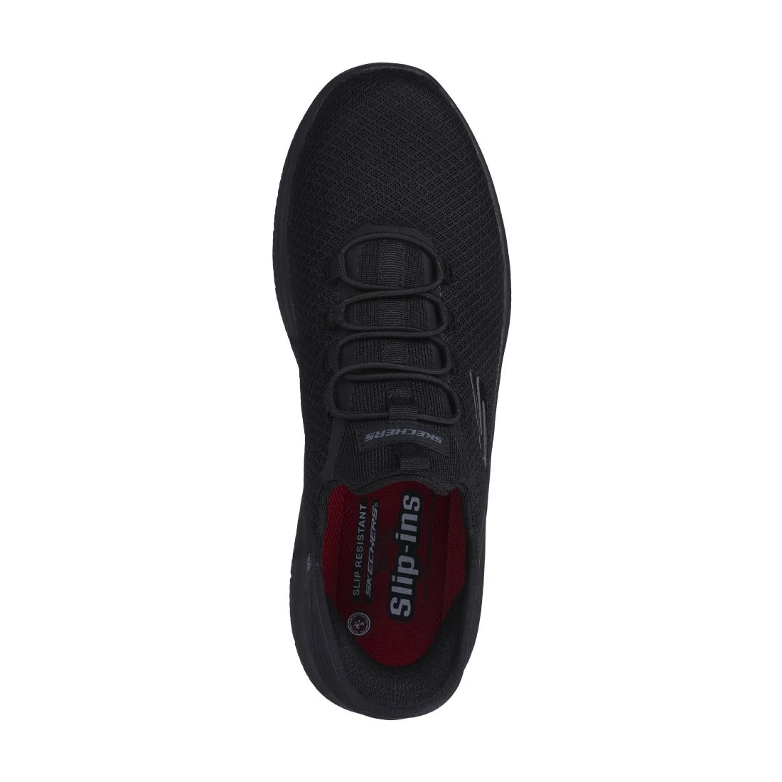 Skechers Mens Summit SR Slip Ins Black - Image 3