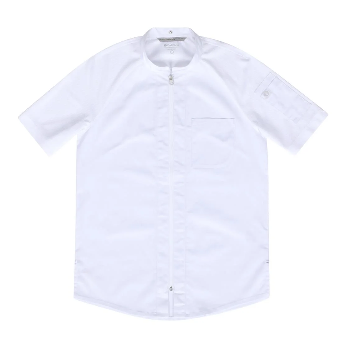 Chef Works Arcadia Sustainable Chef Jacket White - Image 3