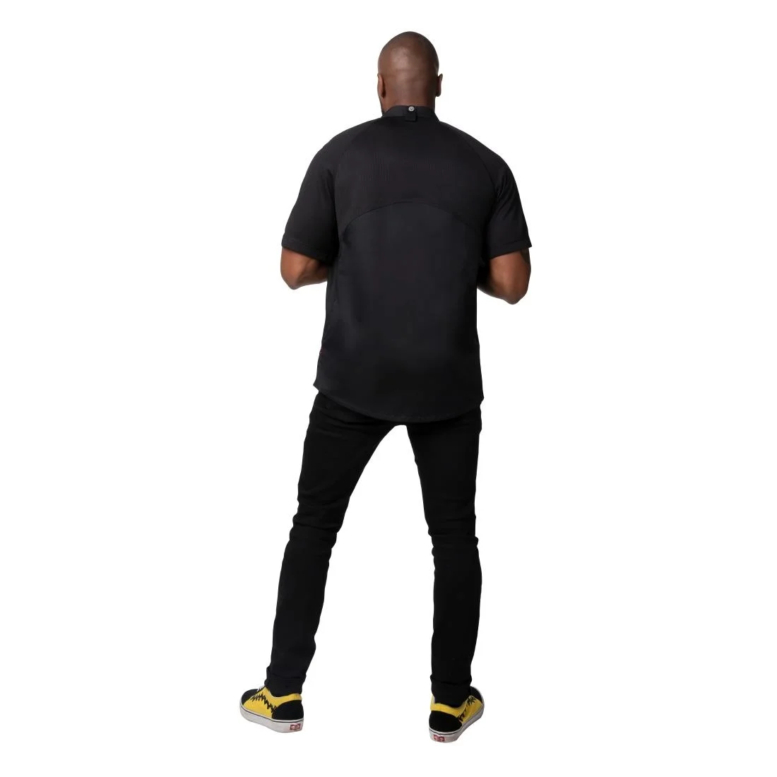 Chef Works Arcadia Sustainable Unisex Chef Jacket Black - Image 2