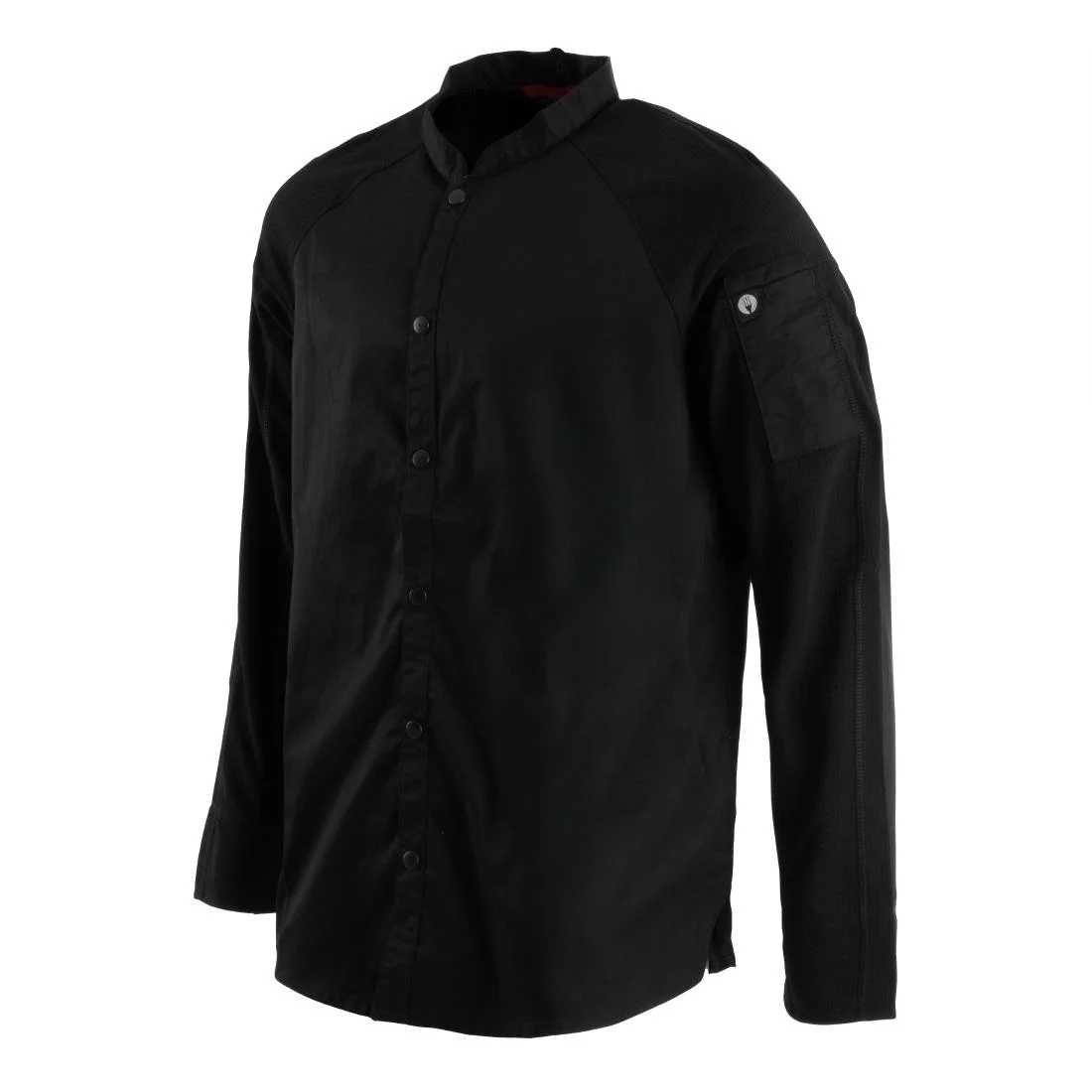 Chef Works Tulum Sustainable Chef Jacket Black - Image 7