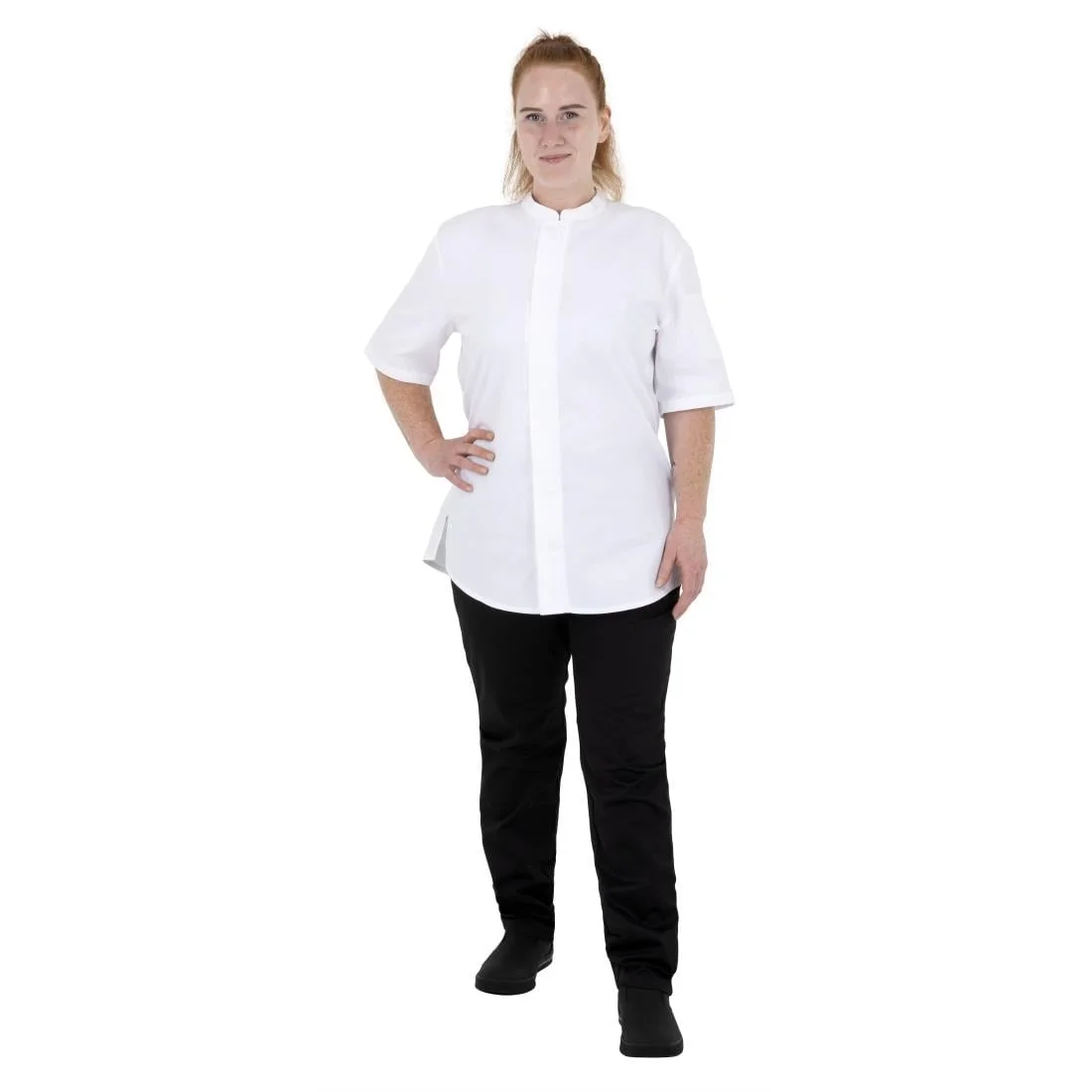 Southside Slim Fit Casual Unisex Trousers Black - Image 2