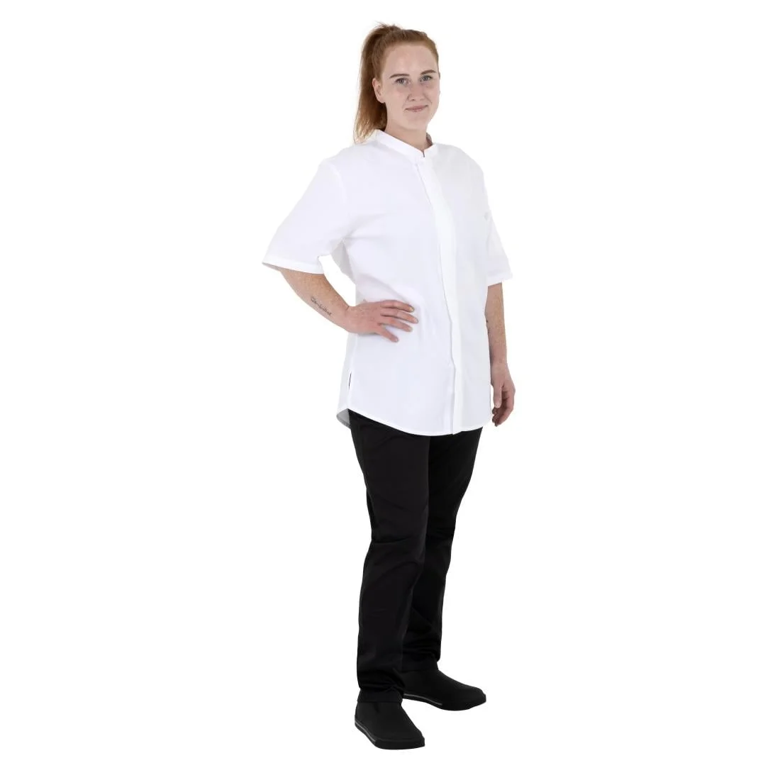 Southside Slim Fit Casual Unisex Trousers Black - Image 4
