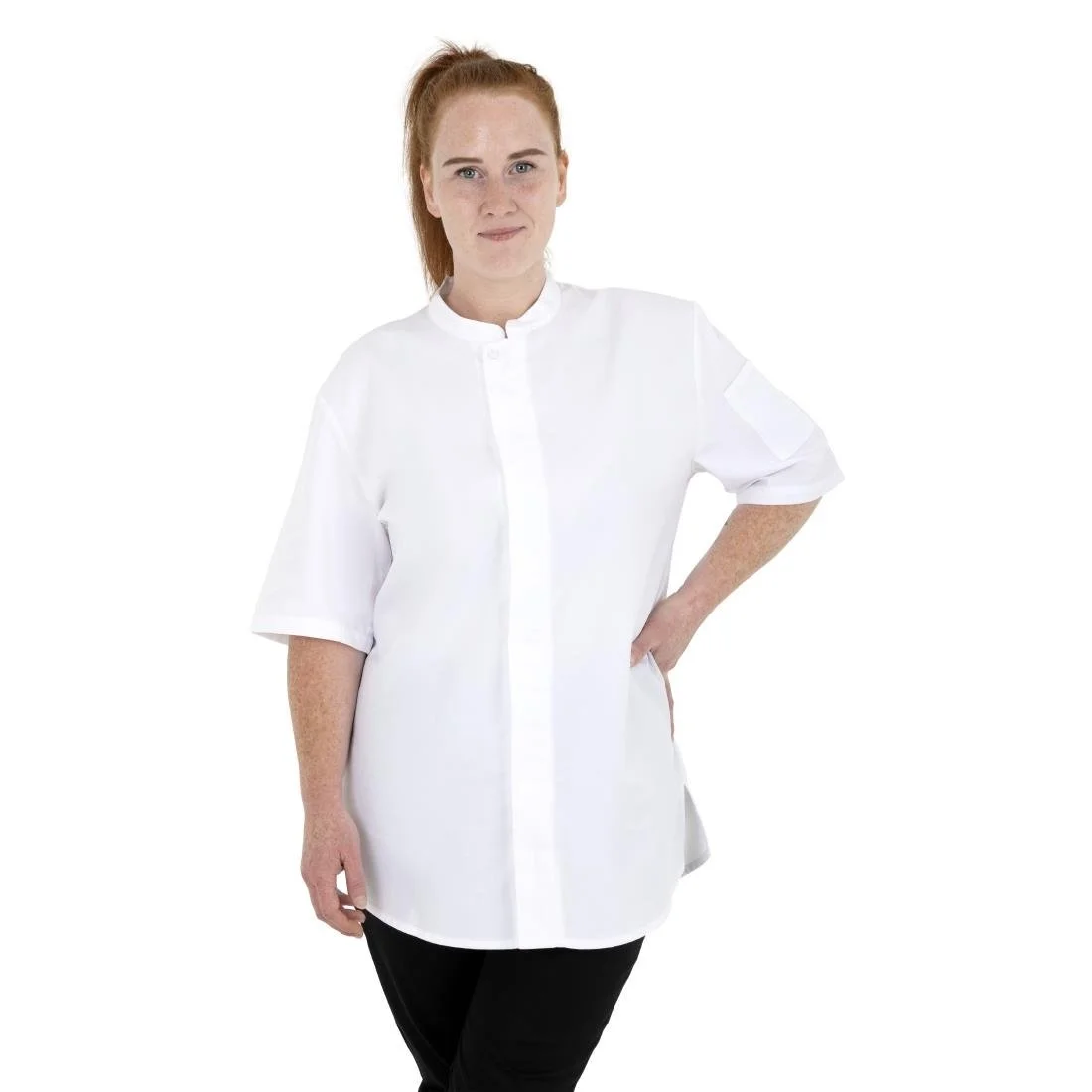Southside Harlem Chef Jacket Mesh White - Image 6