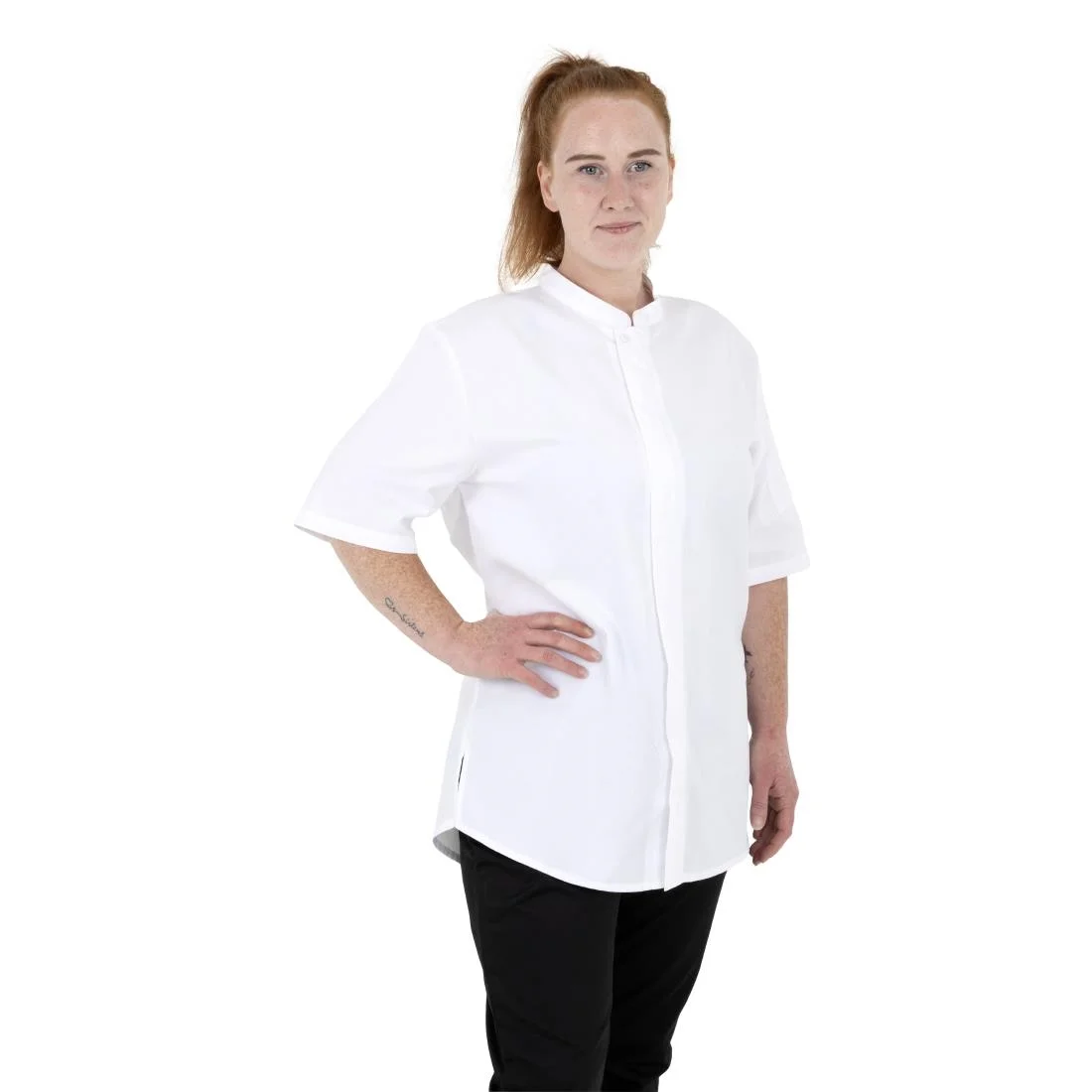 Southside Harlem Chef Jacket Mesh White - Image 7