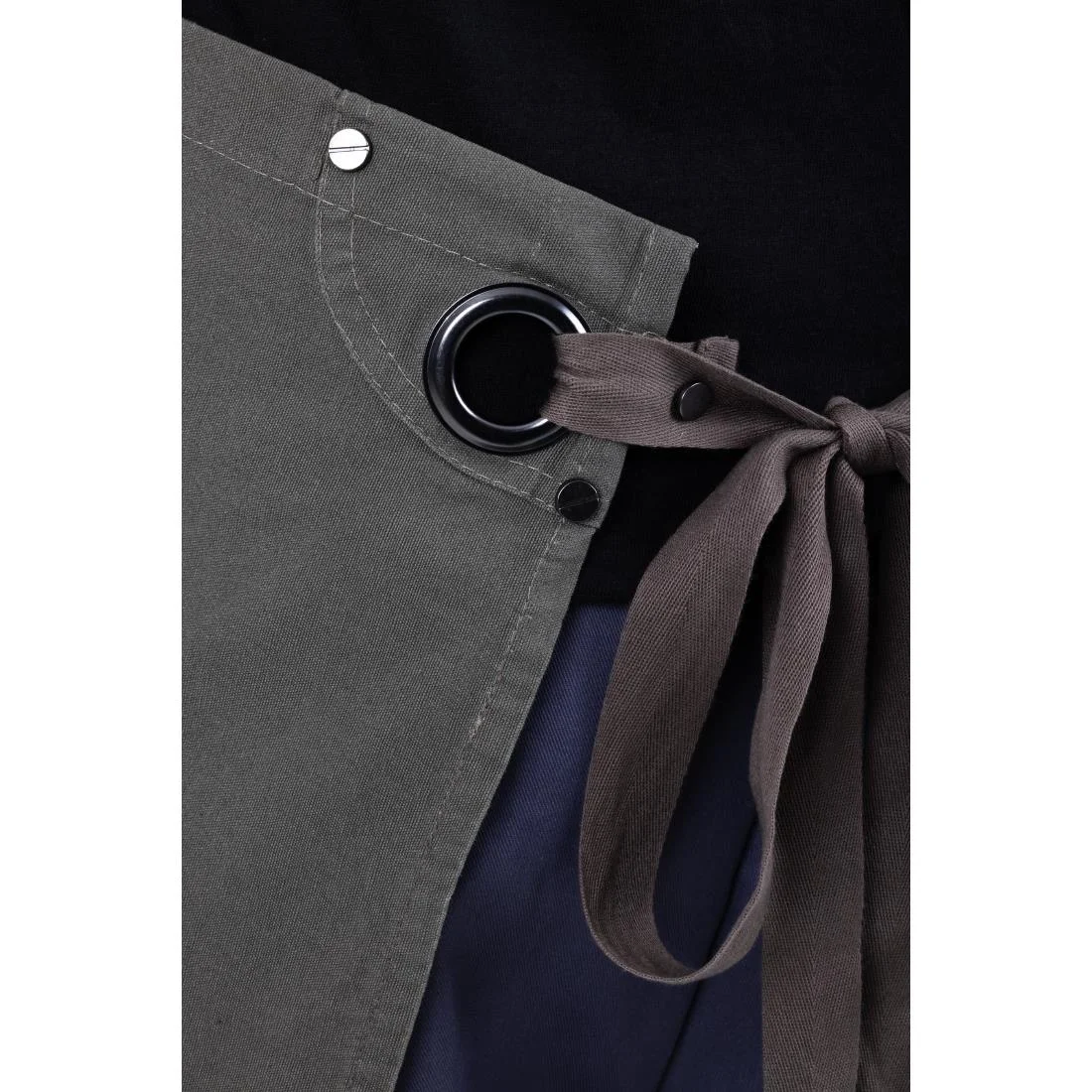 Southside Cotton Canvas Waist Apron Khaki - Image 3