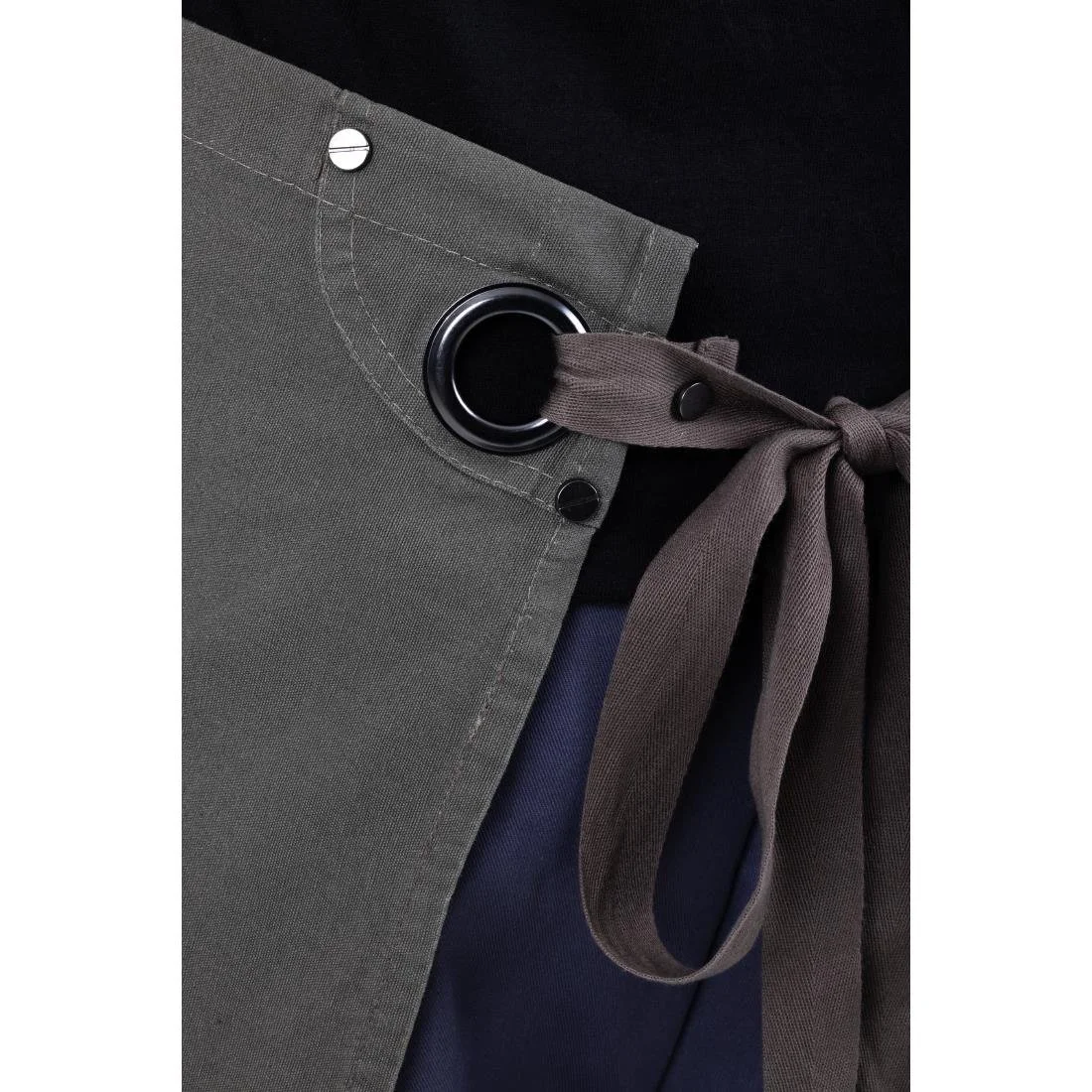 Southside Cotton Canvas Waist Apron Khaki - Image 3